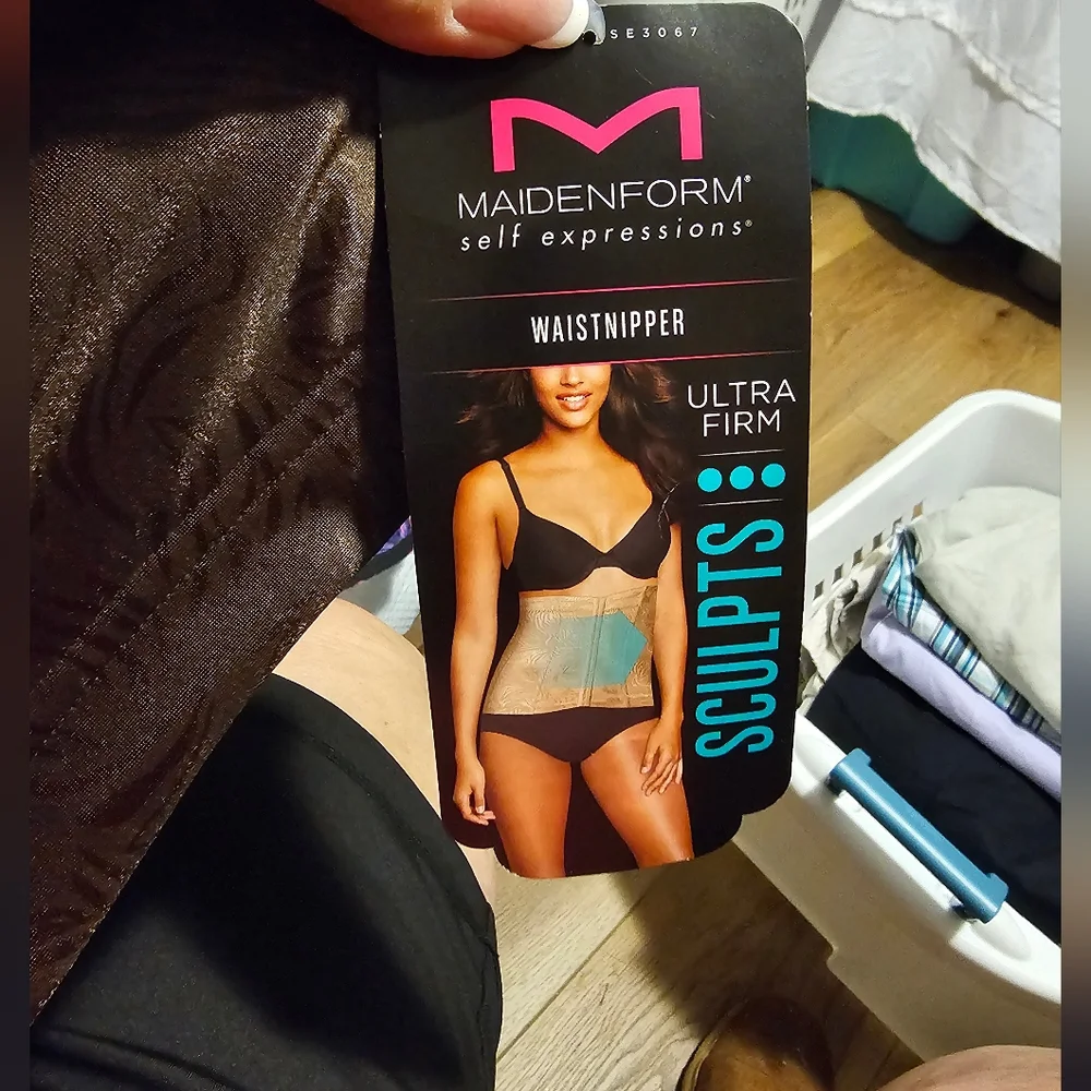 Maidenform XL Tummy Control Brown Waist Ultra Firm Sculpts
